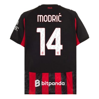 Alternative view of Ac Milan Home Jersey 2025-2026 Modric