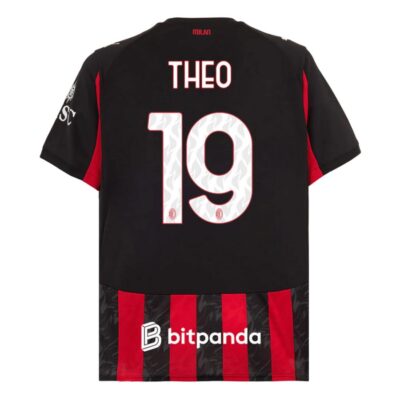 Alternative view of Ac Milan Home Jersey 2025-2026 Theo