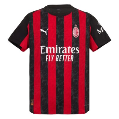 Ac Milan Home Match Shirt 2025-2026