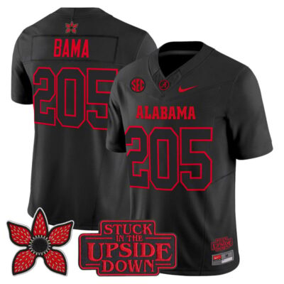 Alabama Crimson Tide 'Stranger Things Edition' Vapor Limited Jersey - Bama 205