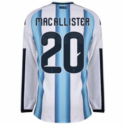 Alternative view of Argentina Home Jersey 2026-2027 Mac Allister Long Sleeve