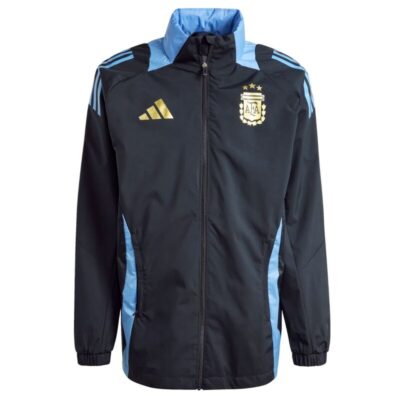 Alternative view of Argentina Soccer Training Rain Jacket 2024/25