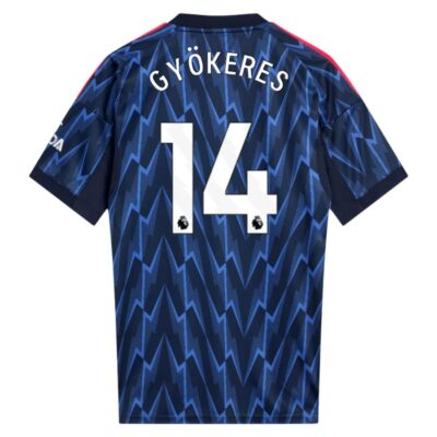 Alternative view of Arsenal Away Shirt 2025-2026 Gyokeres