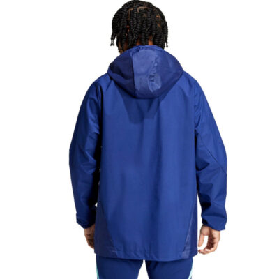 Arsenal Fc Navy Blue Soccer Training Rain Jacket 2024/25 - Image 3