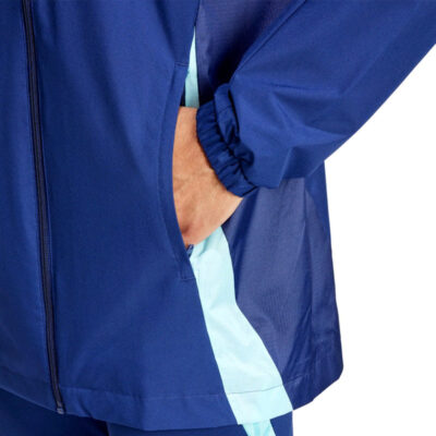 Arsenal Fc Navy Blue Soccer Training Rain Jacket 2024/25 - Image 5