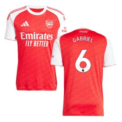 Arsenal Home Jersey 2025-2026 Gabriel