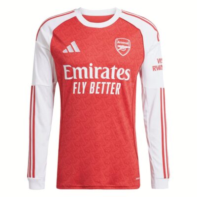Arsenal Home Jersey 2025-2026 Long Sleeve