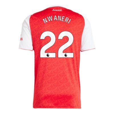 Alternative view of Arsenal Home Jersey 2025-2026 Nwaneri