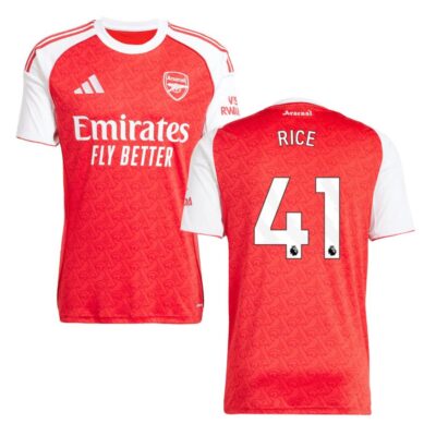 Arsenal Home Jersey 2025-2026 Rice