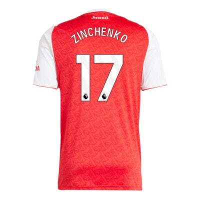 Alternative view of Arsenal Home Jersey 2025-2026 Zinchenko