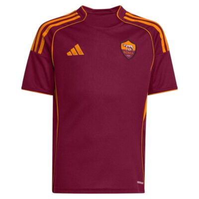 As Roma Home Child Shirt 2025-2026