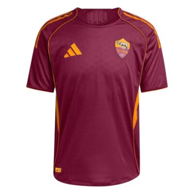 As Roma Home Match Shirt 2025-2026