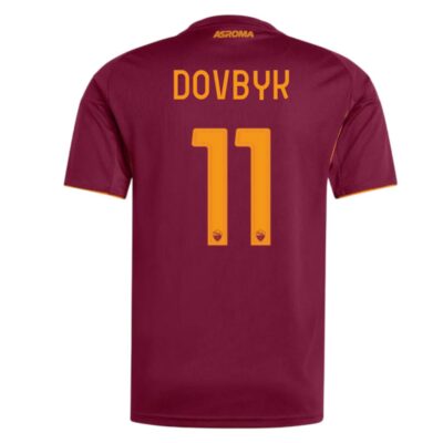 Alternative view of As Roma Home Shirt 2025-2026 Dovbyk