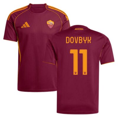 As Roma Home Shirt 2025-2026 Dovbyk