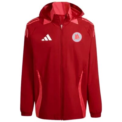 Alternative view of As Roma Soccer Training Rain Jacket 2025