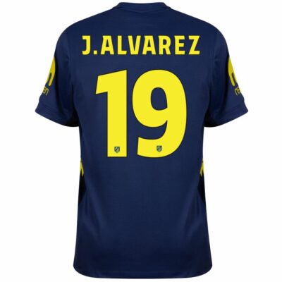 Alternative view of Atletico Madrid Away Jersey 2025-2026 Alvarez