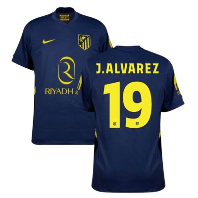Atletico Madrid Away Jersey 2025-2026 Alvarez