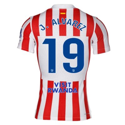 Alternative view of Atletico Madrid Home Jersey 2025-2026 Alvarez