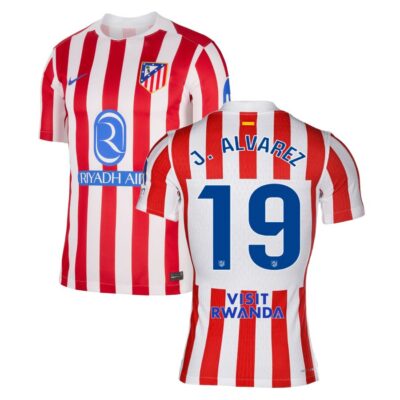 Atletico Madrid Home Jersey 2025-2026 Alvarez