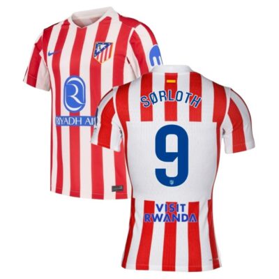 Atletico Madrid Home Jersey 2025-2026 Sorloth