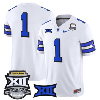 BYU Cougars 2025 Big 12 Championship Vapor Limited Jersey - 1996 Throwback / #1 Team