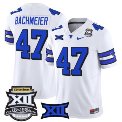 BYU Cougars 2025 Big 12 Championship Vapor Limited Jersey - 1996 Throwback / Bear Bachmeier