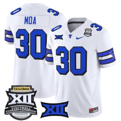 BYU Cougars 2025 Big 12 Championship Vapor Limited Jersey - 1996 Throwback / Sione Moa