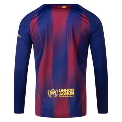 Alternative view of Barca 2025-2026 Home Long Sleeve Jersey