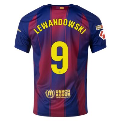 Alternative view of Barca Home Jersey 2025-2026 Lewandowski La Liga