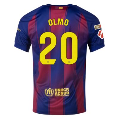 Alternative view of Barca Home Jersey 2025-2026 Olmo La Liga