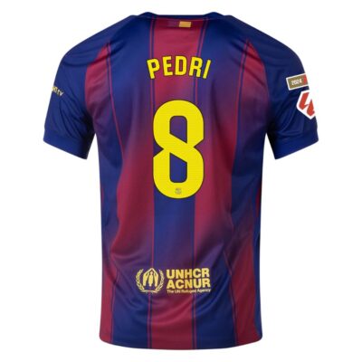 Alternative view of Barca Home Jersey 2025-2026 Pedri La Liga