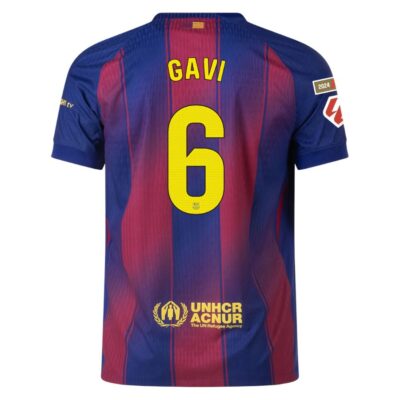 Alternative view of Barca Home Match Shirt 2025-2026 Gavi La Liga