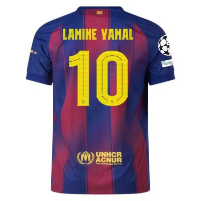 Alternative view of Barca Home Match Shirt 2025-2026 Lamine Yamal Ucl