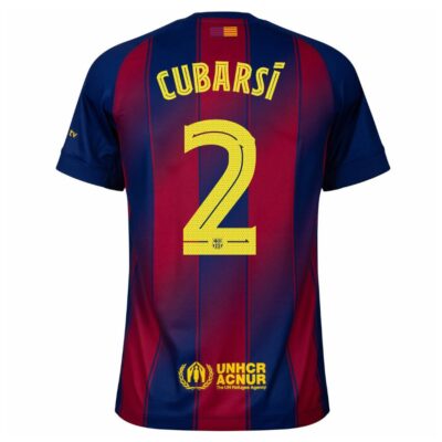 Alternative view of Barca Home Shirt 2025-2026 Cubarsi