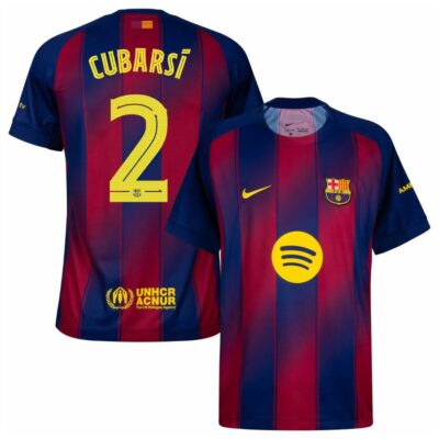 Barca Home Shirt 2025-2026 Cubarsi