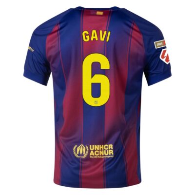 Alternative view of Barca Home Shirt 2025-2026 Gavi La Liga