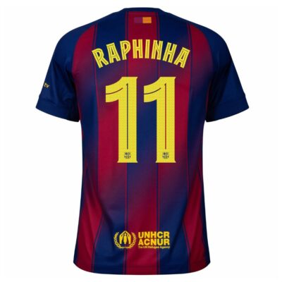 Alternative view of Barca Home Shirt 2025-2026 Raphinha