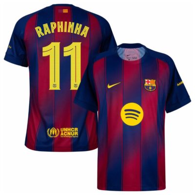Barca Home Shirt 2025-2026 Raphinha