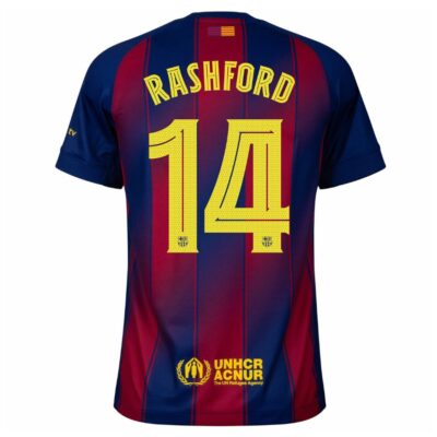 Alternative view of Barca Home Shirt 2025-2026 Rashford