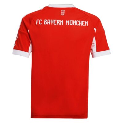 Alternative view of Bayern Munich Children's Home Jersey 2025-2026