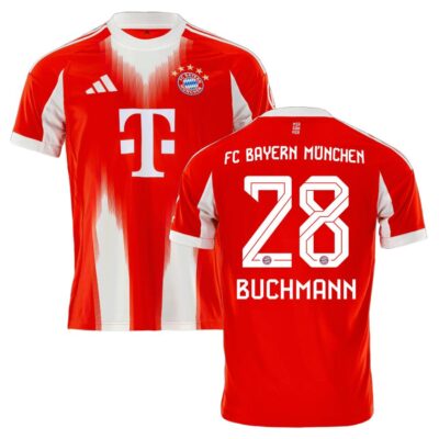 Bayern Munich Home Jersey 2025-2026 Buchmann