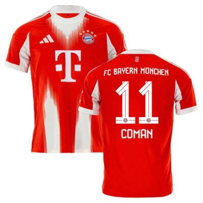 Bayern Munich Home Jersey 2025-2026 Coman