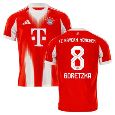 Bayern Munich Home Jersey 2025-2026 Goretzka