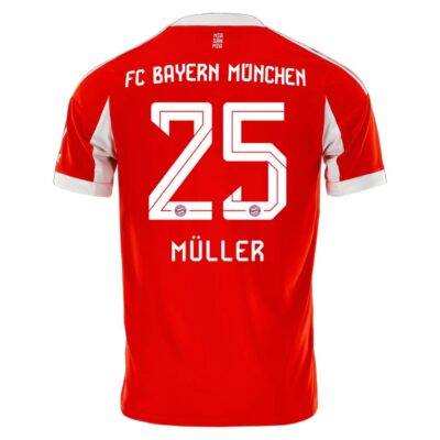 Alternative view of Bayern Munich Home Jersey 2025-2026 Muller