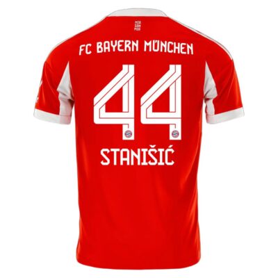 Alternative view of Bayern Munich Home Jersey 2025-2026 Stanisic