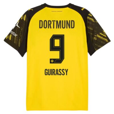 Alternative view of Bvb Dortmund Home Jersey 2025-2026 Guirassy
