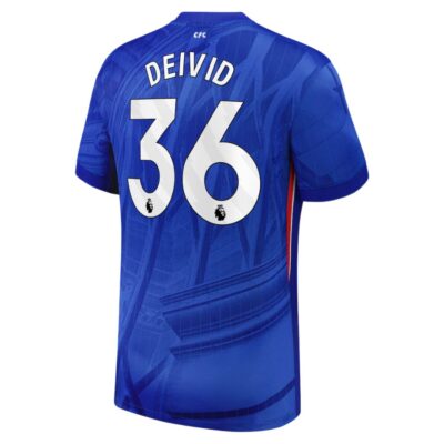 Alternative view of Chelsea Home Jersey 2025-2026 Deivid