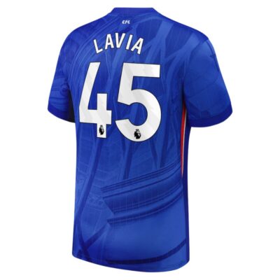 Alternative view of Chelsea Home Jersey 2025-2026 Lavia