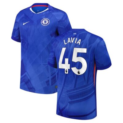 Chelsea Home Jersey 2025-2026 Lavia