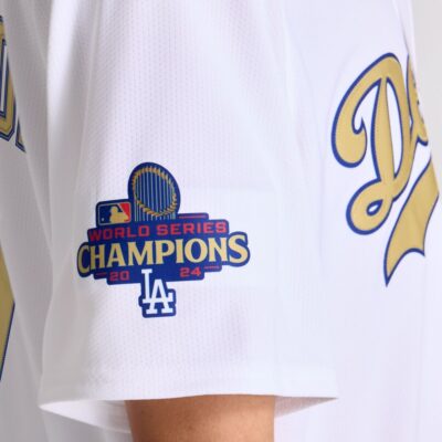 Clayton Kershaw Los Angeles Dodgers 2025 Gold Collection Limited Jersey - White